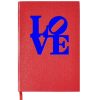 Lifestyle Sloane Stationery | Love By Robert Indiana Cherry Notebook