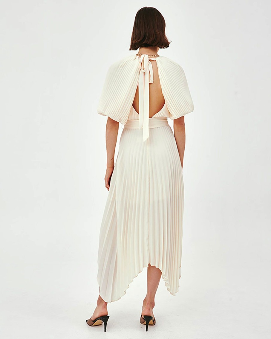 Women C/MEO Collective Dresses | Ivory Construct Dress