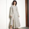 Women Ilta Dresses | Astrid Silver Stars Sequin Midi Dress