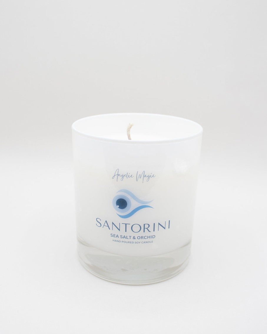 Lifestyle Angelic Magic | Santorini Soy Candle