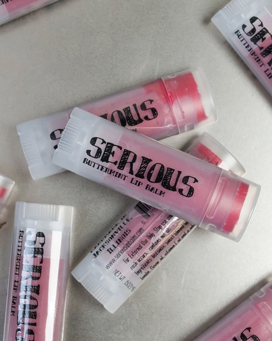 Lifestyle Serious Lip Balm | Buttermint Shimmer Lip Balm