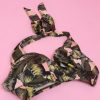 Women Salitre Swimwear Swimwear & Beachwear | Tropical Leaves Cup Bikini Top