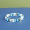 Women 227 Bracelets | Baby Blue Translucent Enamel Bracelet