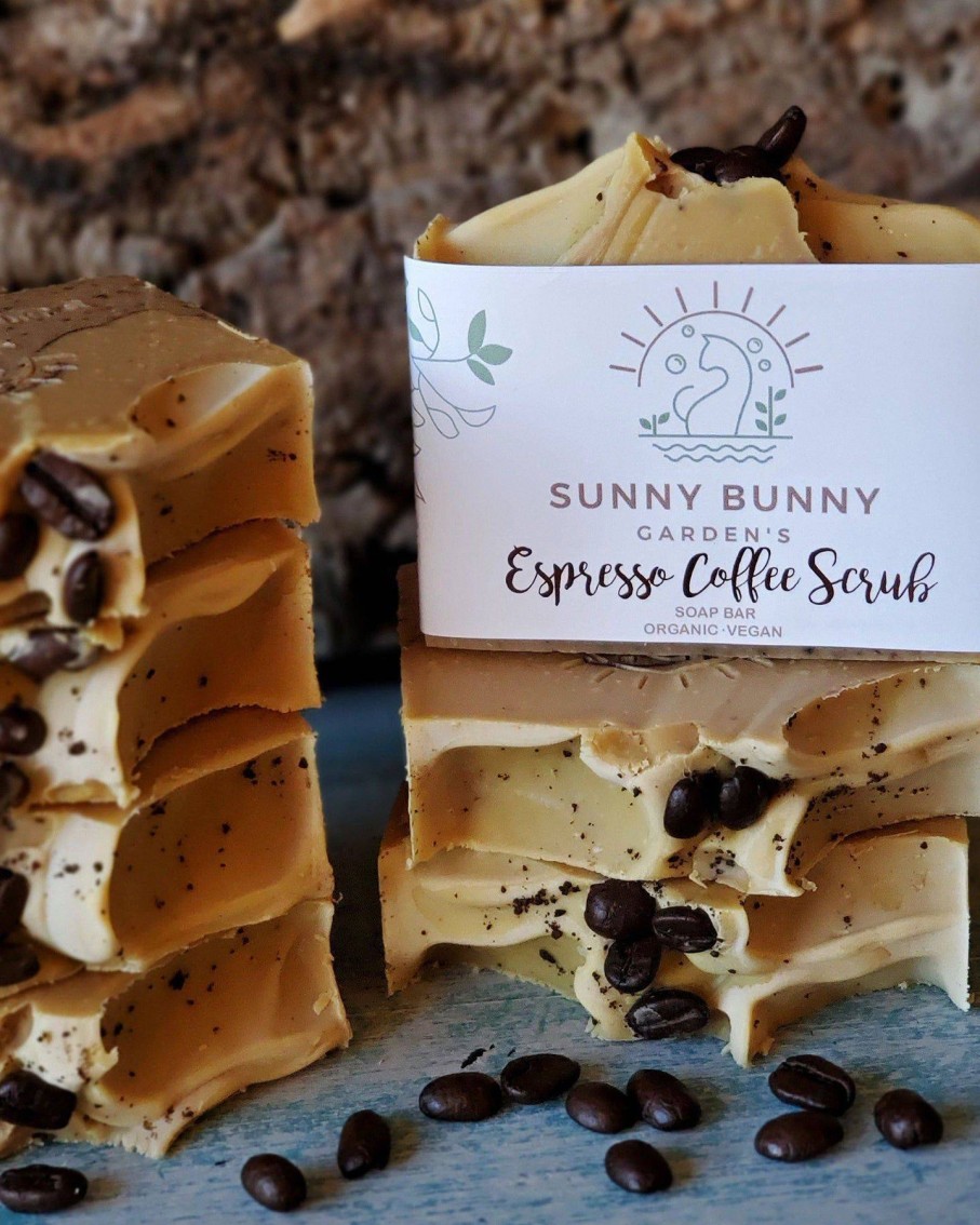 Lifestyle Sunny Bunny Garden's | Coffee Scrub Soap Bar