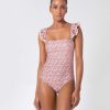 Women Palmacea Swimwear & Beachwear | Malva Floral Swimsuit