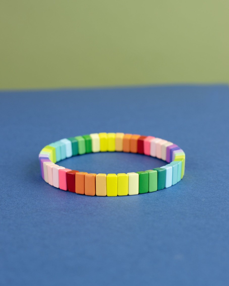 Women 227 Bracelets | Rainbow Enamel Bracelet